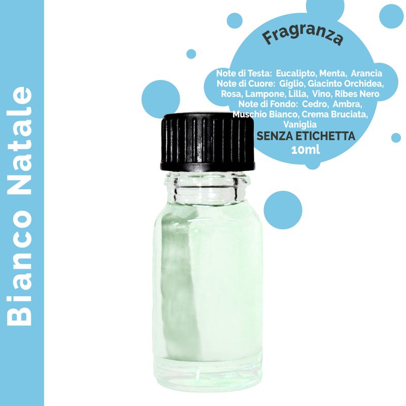 Vonný Olej - Biele Vianoce 10ml -Bez Etikety