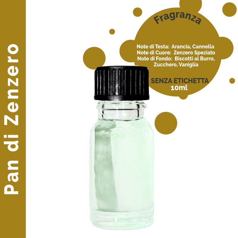 Vonný Olej - Teplý Perník  10ml - Bez Etikety