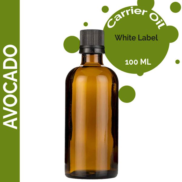 Avokádový Olej - 100ml - Bez Etikety