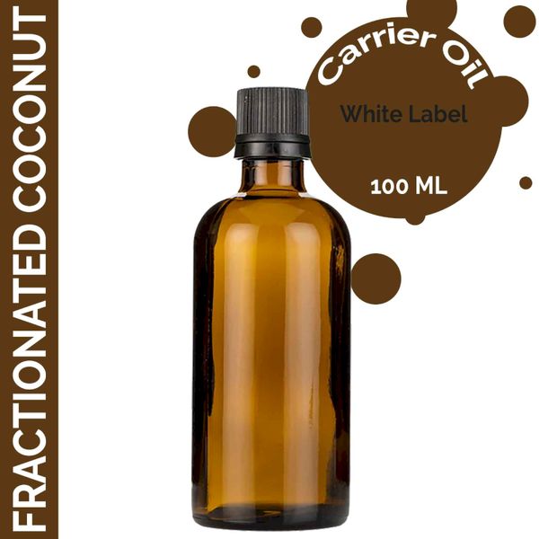 Frakcionovaný Kokosový Olej - 100ml - Bez Etikety