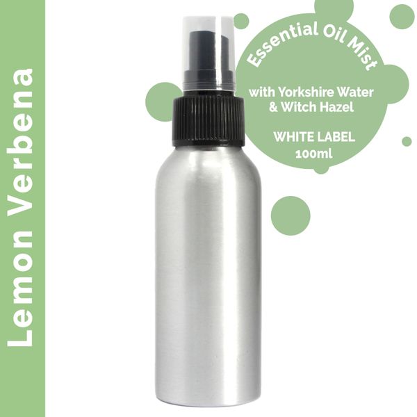 100ml Rozprašovač s Esenciálnymi Olejmi - Lemon Verbena - Bez Etikety