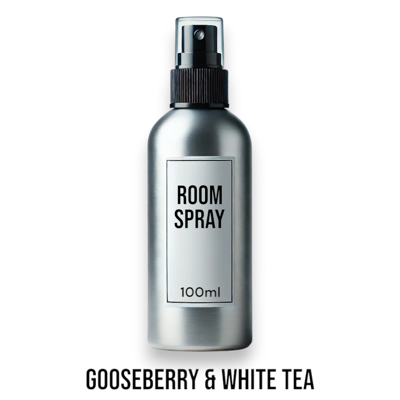 100ml Izbové Parfémy - Egreš & Biely Čaj - Bez Etikety