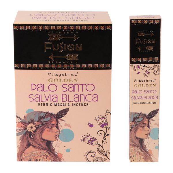 15g Golden Vonné Tyčinky - Palo Santo a Biela Šalvia