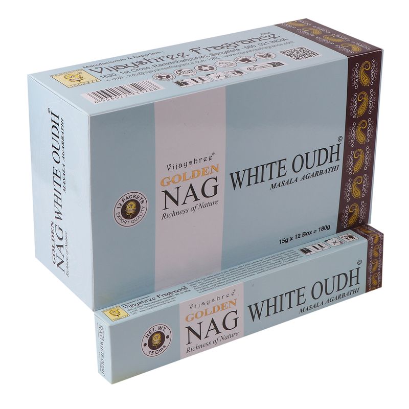 15g Golden Nag - Biely Oudh