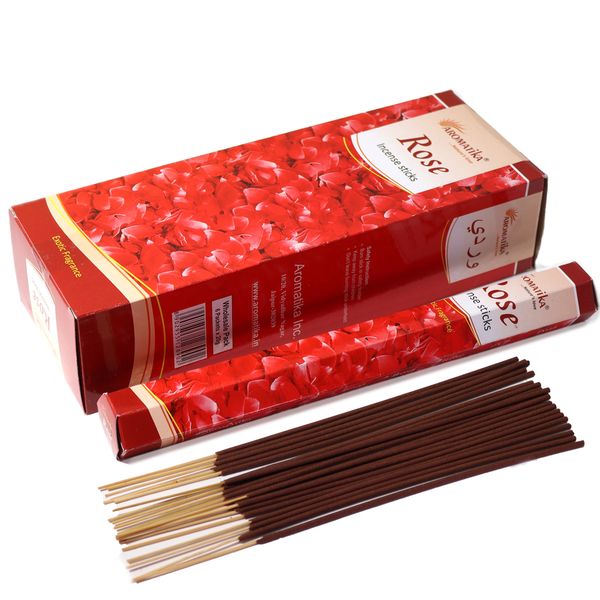 Vonné Tyčinky Aromatika Hex - Ruža