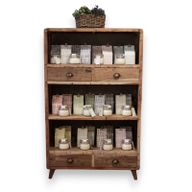 Display z Recyklovaného Dreva - 100x40x160cm