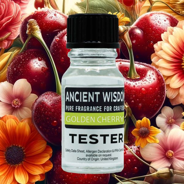 10ml Tester Vonného Oleja - Zlatá Čerešňa