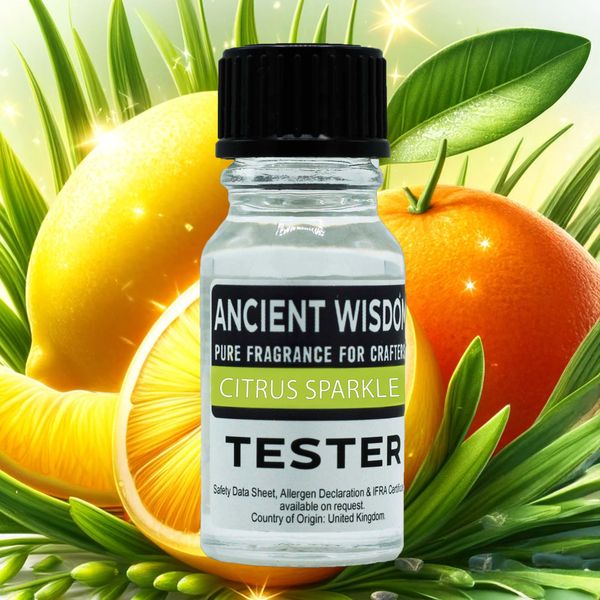 10ml Tester Vonného Olej - Citrusové Trblietky