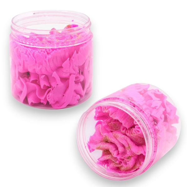 Šľahané Mydlá - Ružová Charlotte 120g - Bez Etikety