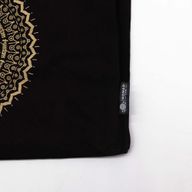 Veľká Nákupná Taška (38x15x43cm) Čokoládová Stonewash 14oz - Slobodná Mandala