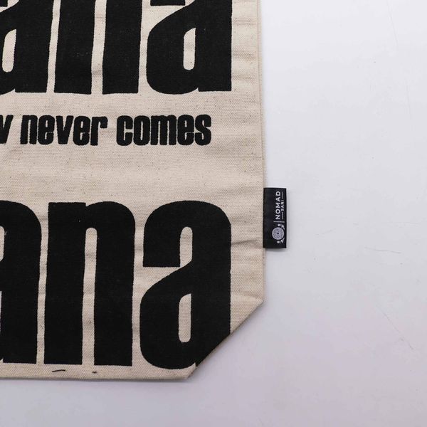 Ikonická Základná Taška – Mañana Mañana – Prírodná 10oz (36x43x10cm)