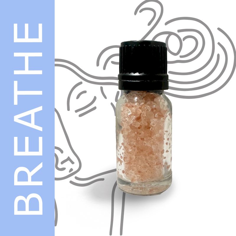 Aromaterapeutická Inhalačná Soľ - Nadýchnite sa - Bez Etikety