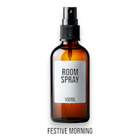 Sprej do Miestnosti - Sviatočné Ráno 100ml - Bez Etikety