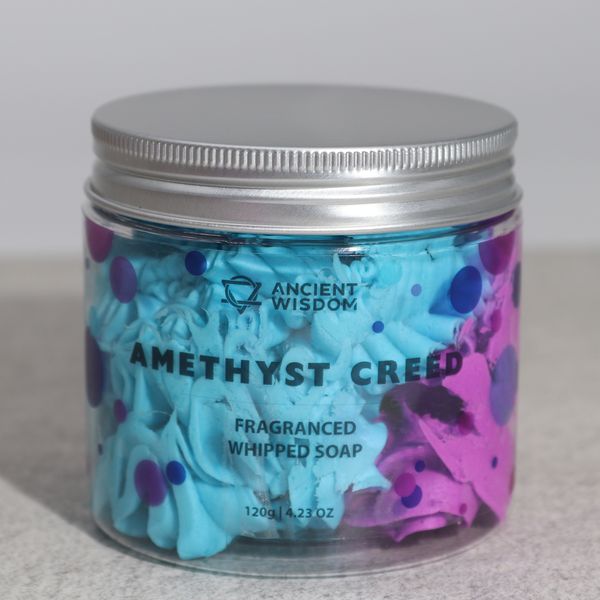 Šľahané Mydlá - Amethyst Creed 120g