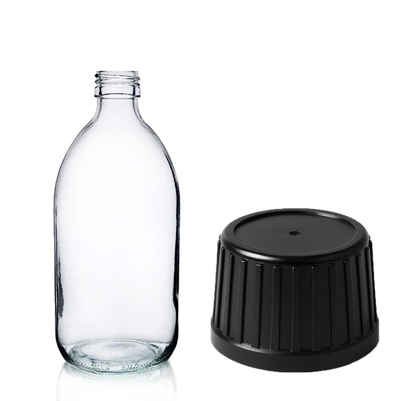 150 ml Lieková Fľaša z Číreho Skla