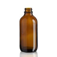230ml Boston Fľaša  z Jantárového Skla
