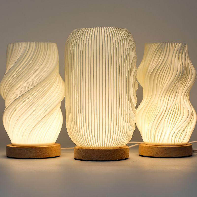 Vlnková Lampa - USB (C) - 3 Nastavenia - Hviezda Skrútená