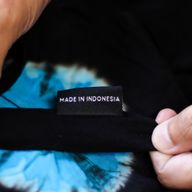 Nohavice v Japonskom Štýle - Modrá, Oranžová - L