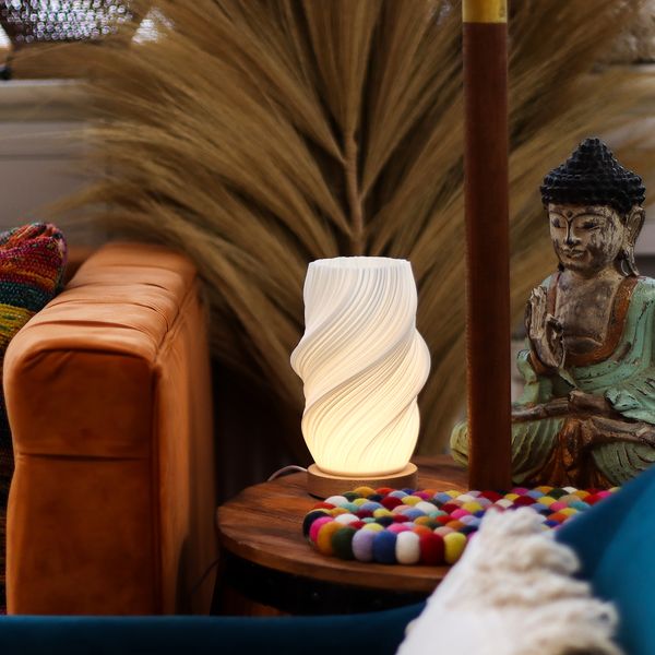 Vlnková Lampa - USB - 3 Nastavenia – Oblak Skrútený