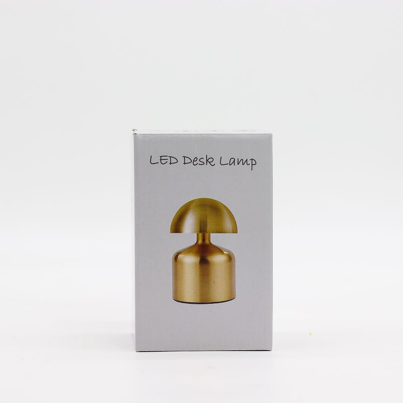 Dotyková Lampa – Kupola Huba Strieborná – USB-C – Nabíjateľná (400 W)