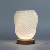 Vlnková Lampa - USB - 3 Nastavenia - Skrútená Mušľa
