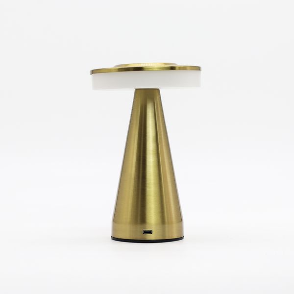 Dotyková Lampa - Vysoká Medená Stonka - USB (C) - Nabíjateľná (400 W)