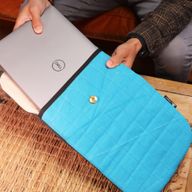 Polstrovaná Taška na Notebook - Žltá - 14oz,, Stonewash
