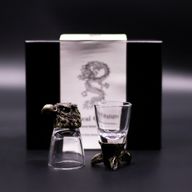 Likérové poháriky Bottom Up (50ml) - Divoké Lesné Bytosti – Antická Bronzová