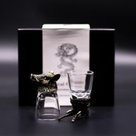 Likérové poháriky Bottom Up (50ml) - Divoké Lesné Bytosti – Antická Bronzová