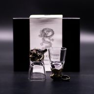 Likérové poháriky Bottom Up (50ml) - Mystické Bytosti – Antická Bronzová