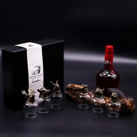 Likérové poháriky Bottom Up (100ml) - Divoké Lesné Bytosti – Antická Bronzová