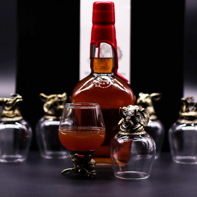 Likérové poháriky Bottom Up (100ml) - Mystické Bytosti – Antická Bronzová