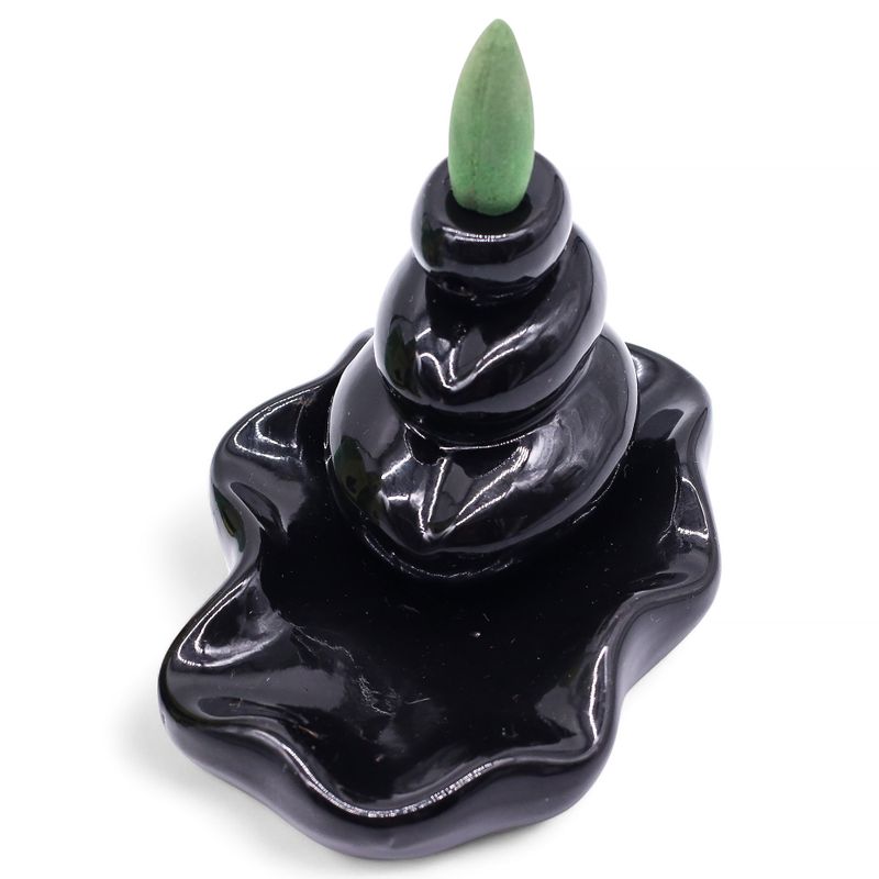 Balenie 10 kusov Masala Vonných Kužeľov Tečúci Dym - Aloe Vera