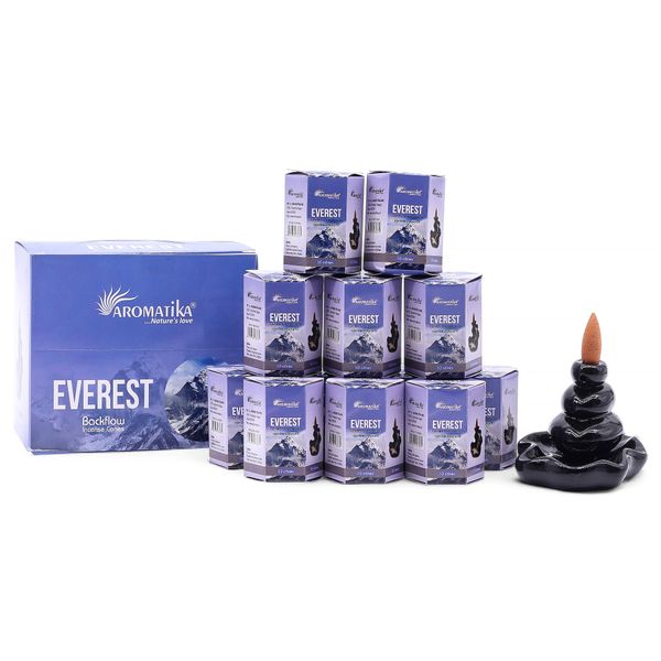 Balenie 10 kusov Masala Vonných Kužeľov Tečúci Dym - Everest