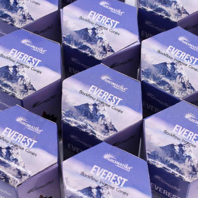 Balenie 10 kusov Masala Vonných Kužeľov Tečúci Dym - Everest