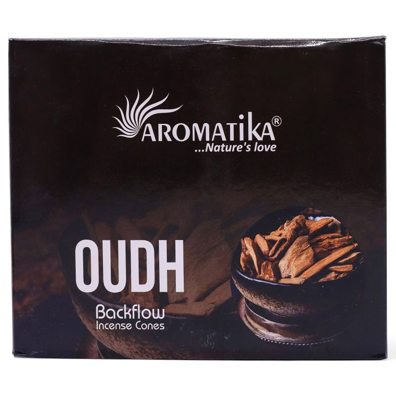 Balenie 10 kusov  Masala Vonných Kužeľov Tečúci Dym - Oud