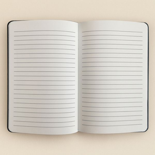 Zamatový Zápisník - 80 strán - Make it Happen - Tmavozelený