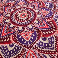 Veľká Okrúhla Mandala (180 cm) - Ružová a Fialová