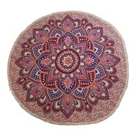 Veľká Okrúhla Mandala (180 cm) - Ružová a Fialová