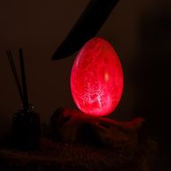Tienidlo Drift Glow Popraskané Ohnivé Oranžové Vajce