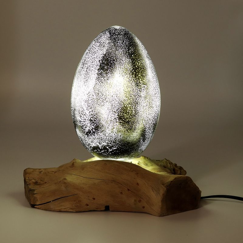 Tienidlo Drift Glow Popraskané Lávové Vajce Sivé