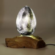Tienidlo Drift Glow Popraskané Lávové Vajce Sivé