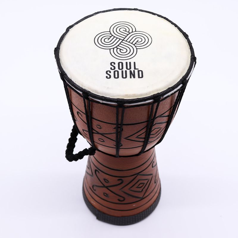 Malý Profesionálny Djembe Bubon – Nízky Tón – Malý 30 cm (15 cm priemer)