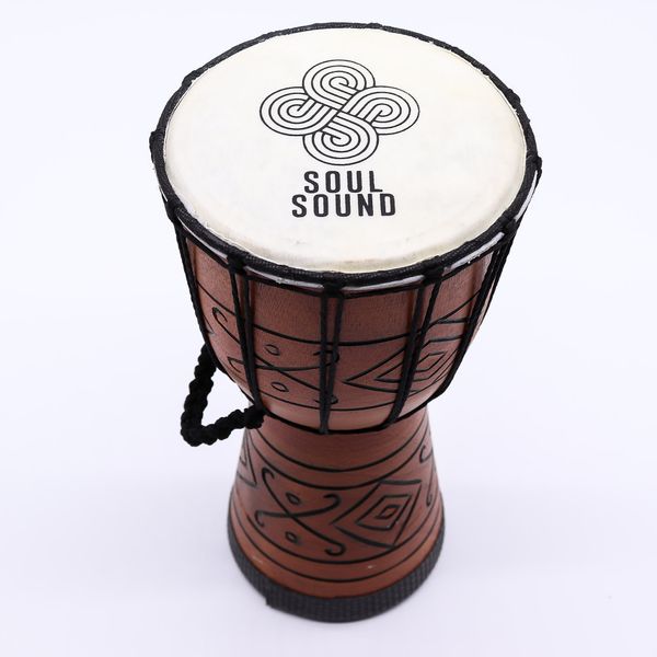 Malý Profesionálny Djembe Bubon – Nízky Tón – Malý 30 cm (15 cm priemer)