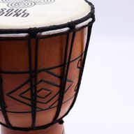 Malý Profesionálny Djembe Bubon – Nízky Tón – Malý 30 cm (15 cm priemer)