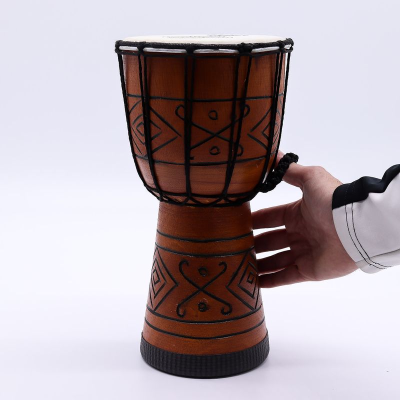 Malý Profesionálny Djembe Bubon – Nízky Tón – Malý 30 cm (15 cm priemer)