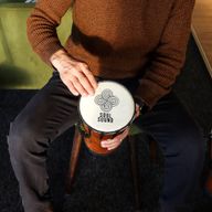 Malý Profesionálny Djembe Bubon – Nízky Tón – Malý 30 cm (15 cm priemer)