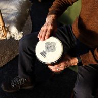 Malý Profesionálny Djembe Bubon – Nízky Tón – Malý 30 cm (15 cm priemer)