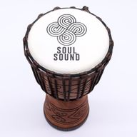 Stredný Profesionálny Djembe Bubon – Nízky Tón – Stredný 40 cm (18 cm priemer)