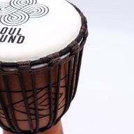 Stredný Profesionálny Djembe Bubon – Nízky Tón – Stredný 40 cm (18 cm priemer)